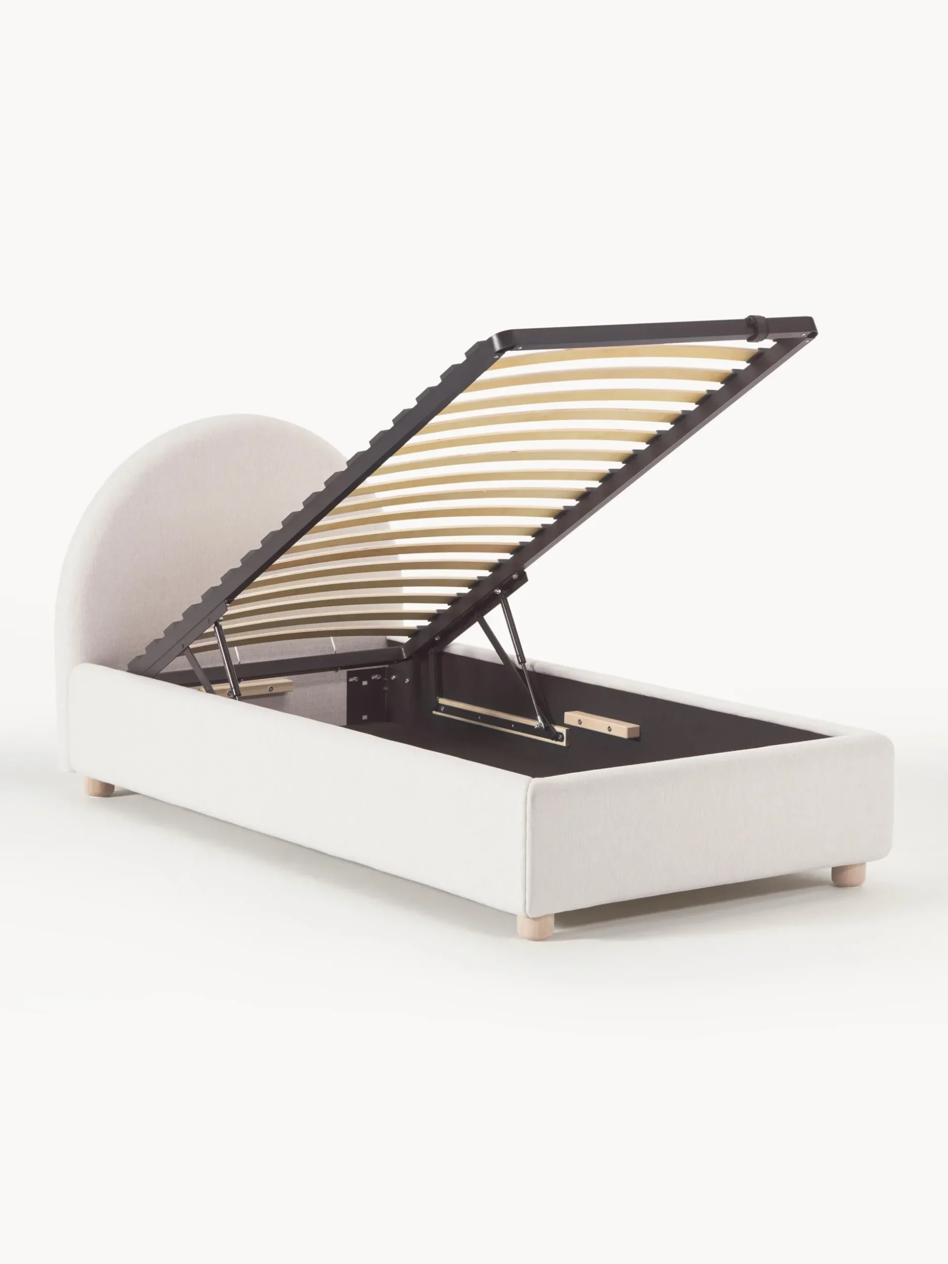 Letto singolo con contenitore Ebba