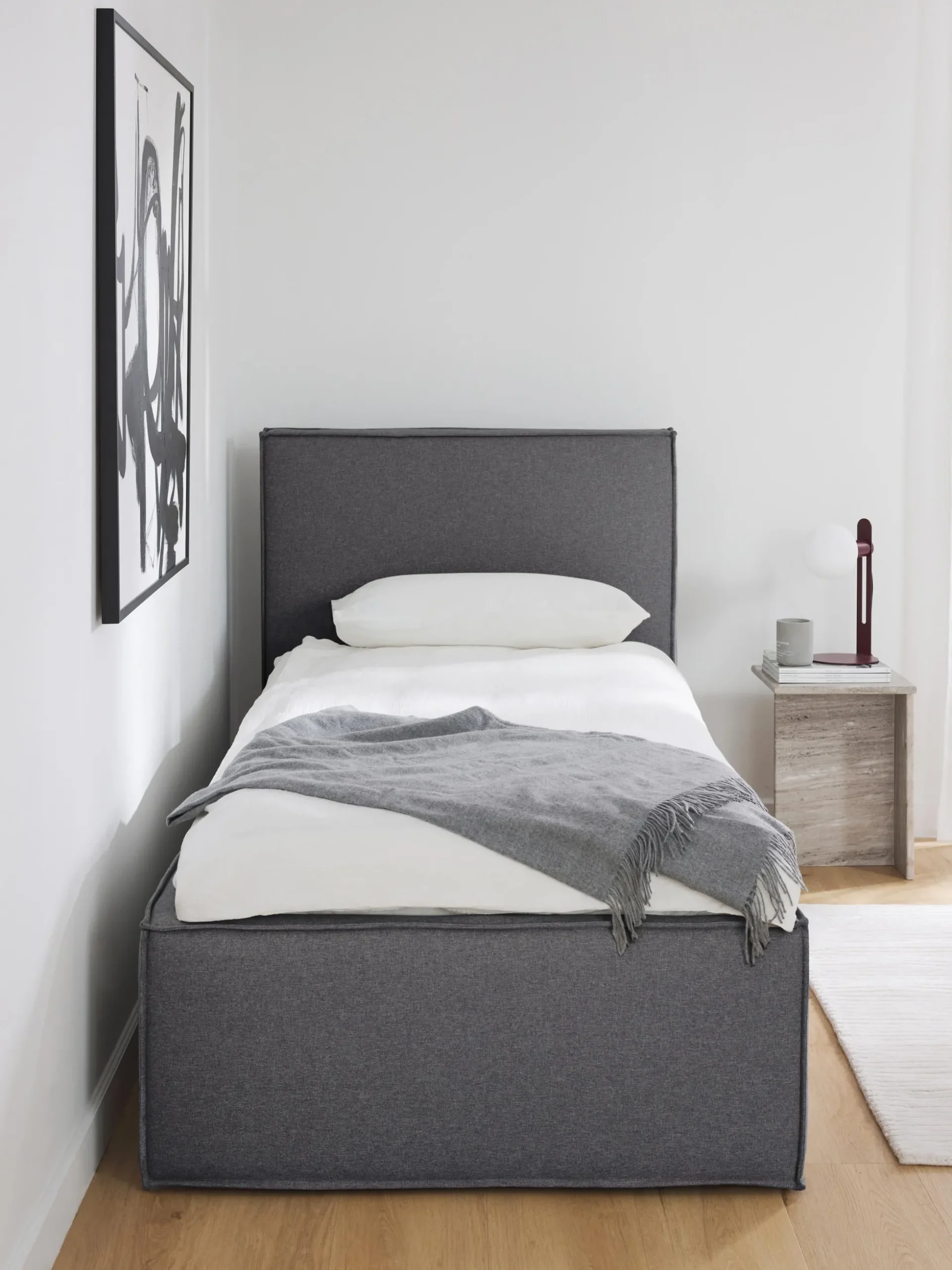 Letto singolo con contenitore Dream