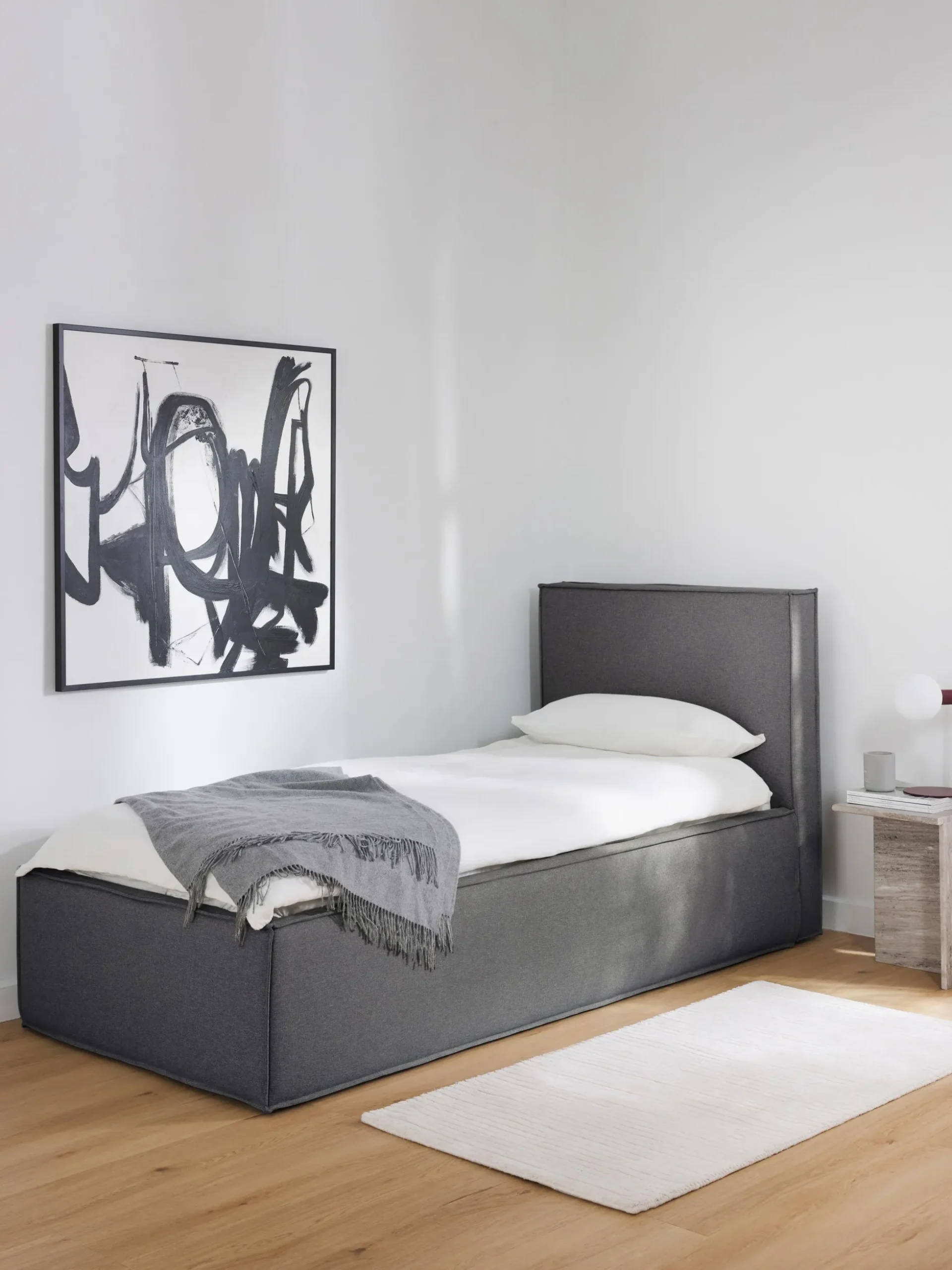 Letto singolo con contenitore Dream