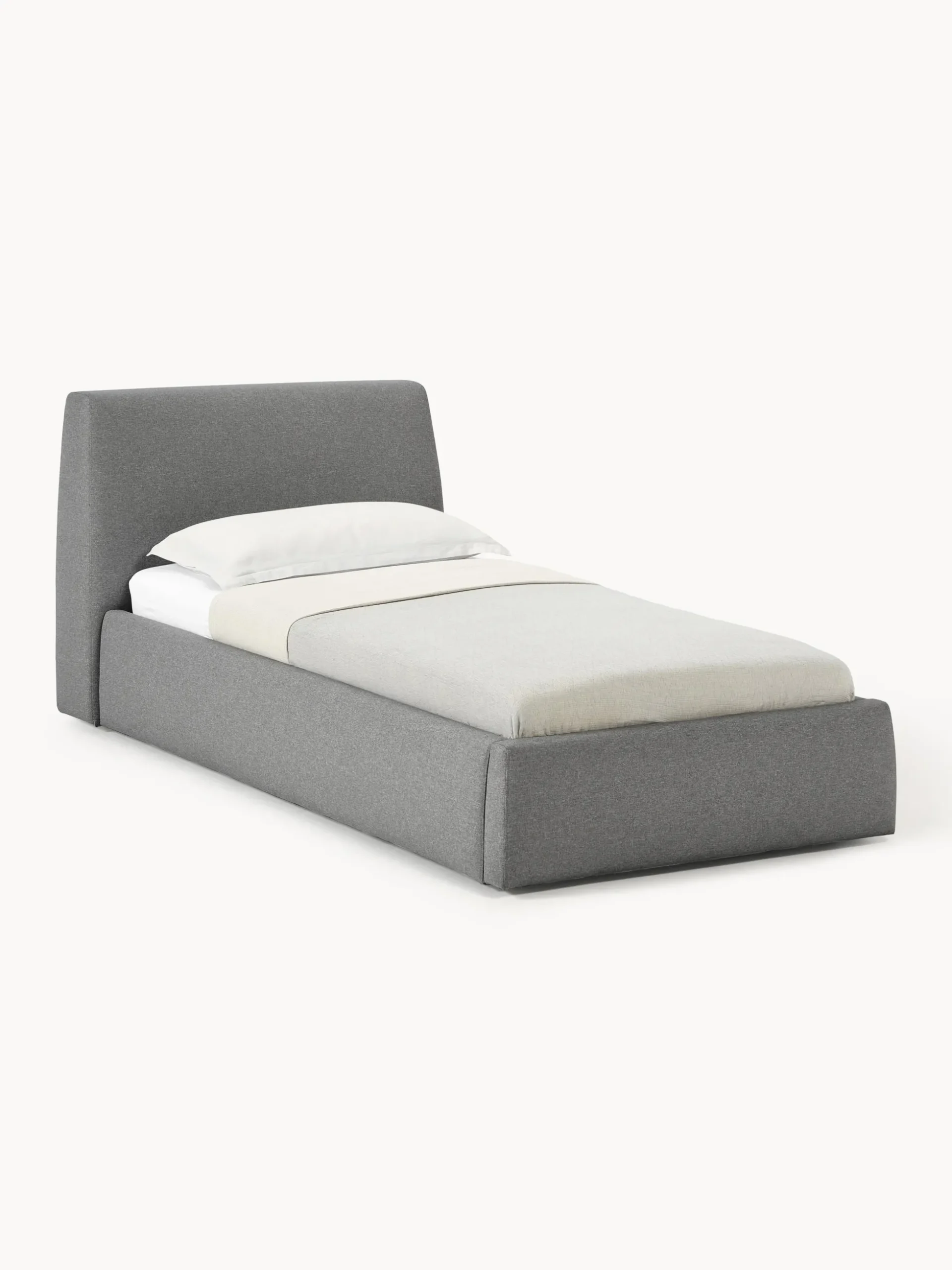 Letto singolo con contenitore Cloud