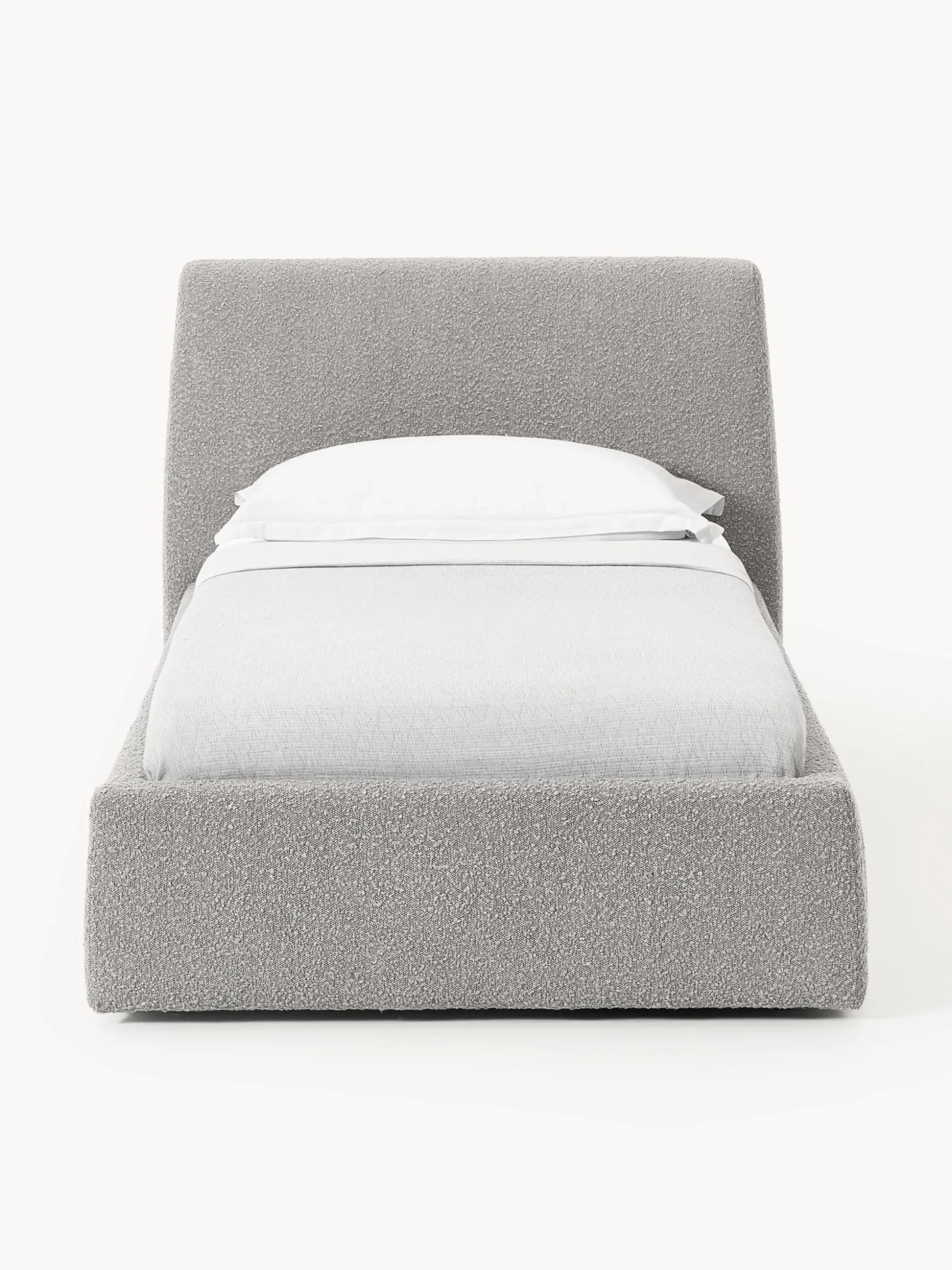Letto singolo in bouclé Cloud