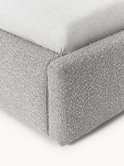 Letto singolo in bouclé Cloud