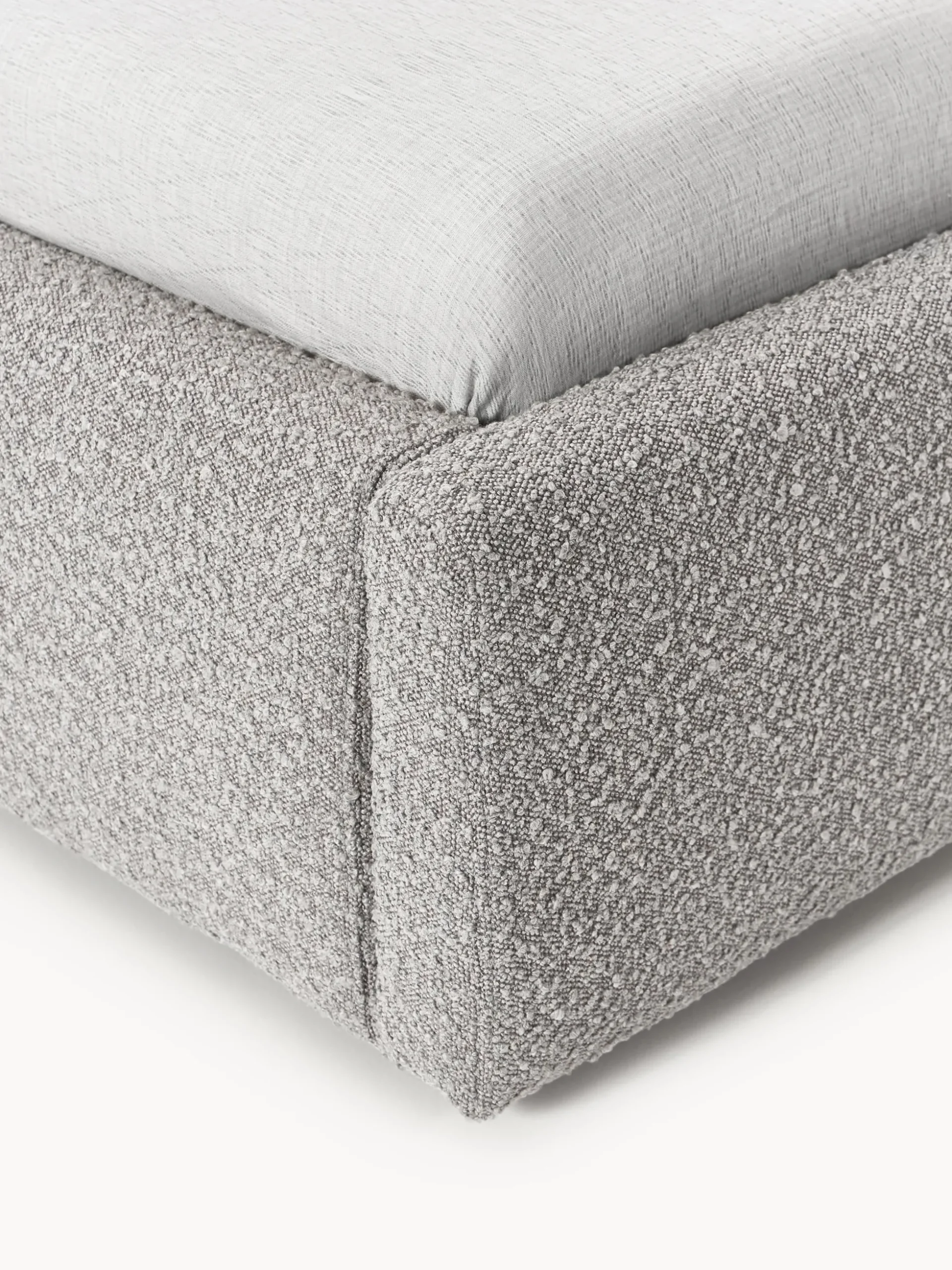 Letto singolo in bouclé Cloud