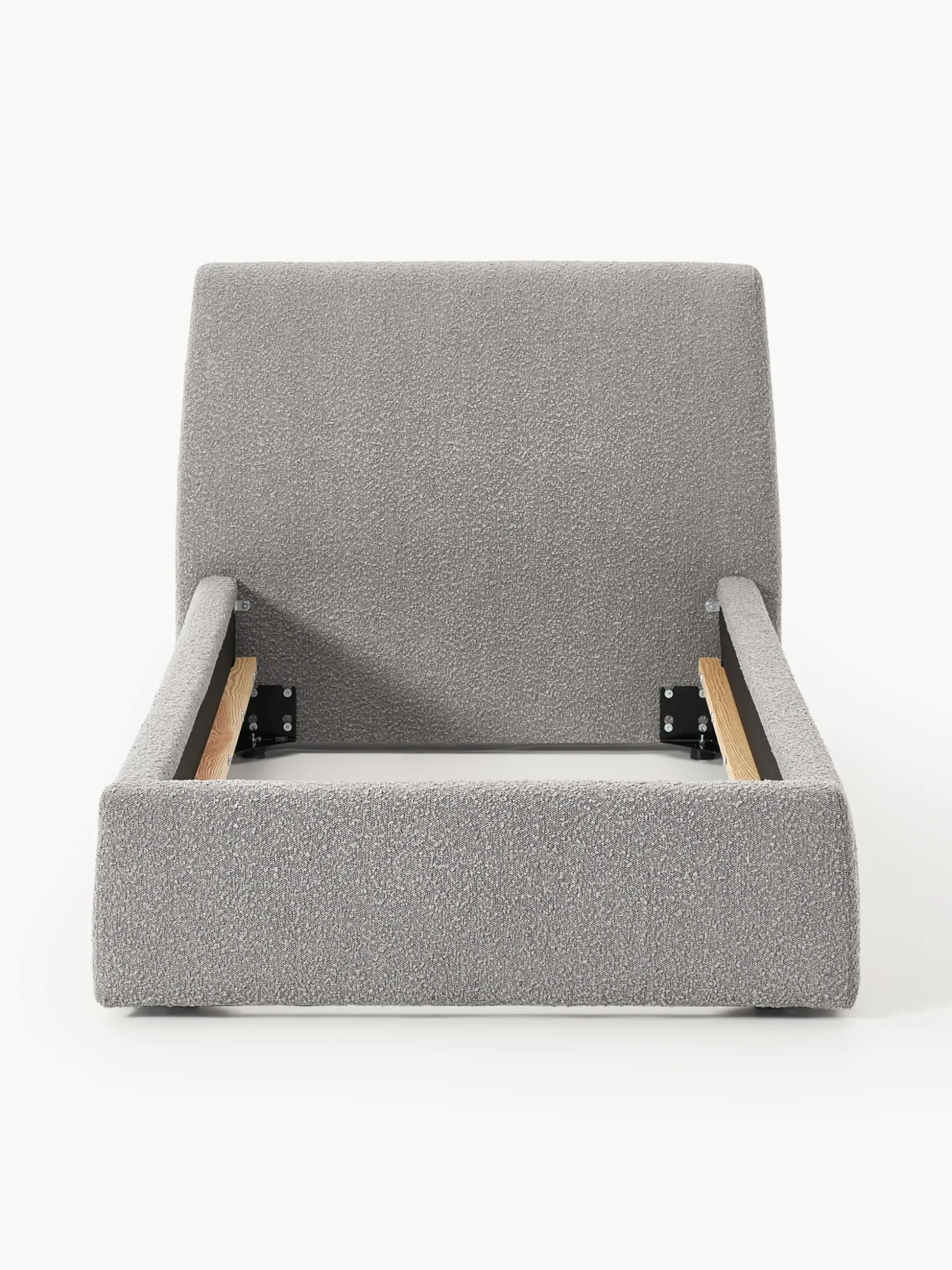 Letto singolo in bouclé Cloud