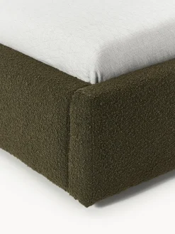 Letto singolo in bouclé Cloud