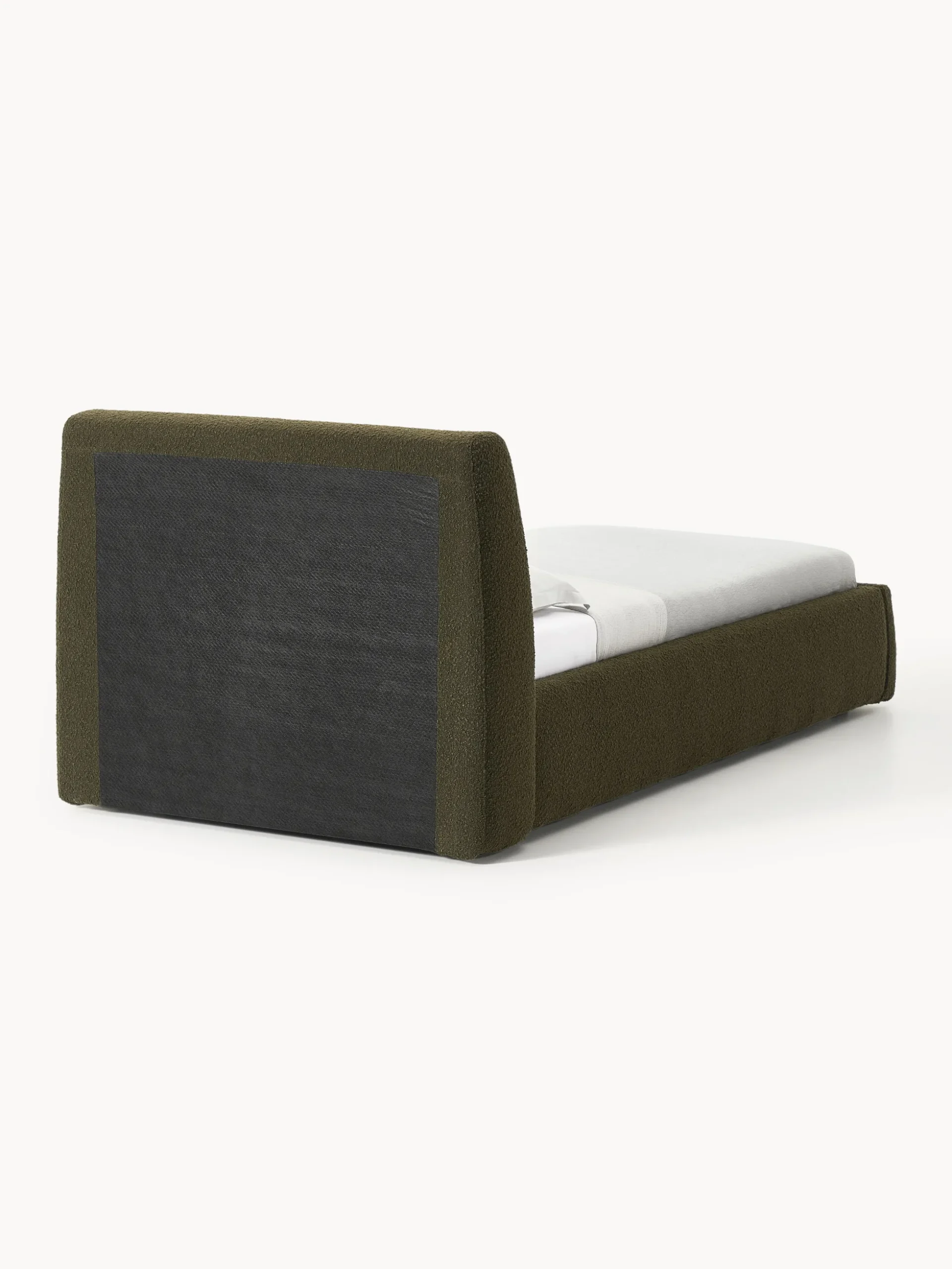 Letto singolo in bouclé Cloud