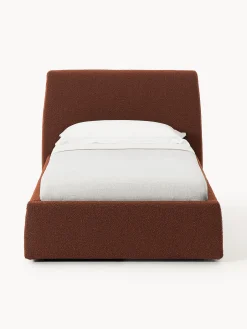 Letto singolo in bouclé Cloud