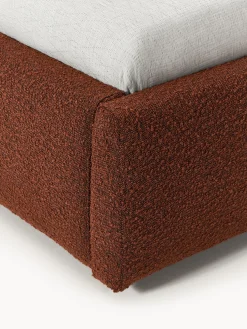 Letto singolo in bouclé Cloud