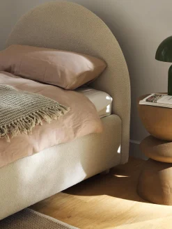 Letto singolo in teddy con contenitore Ebba