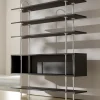Libreria grande in legno Keen