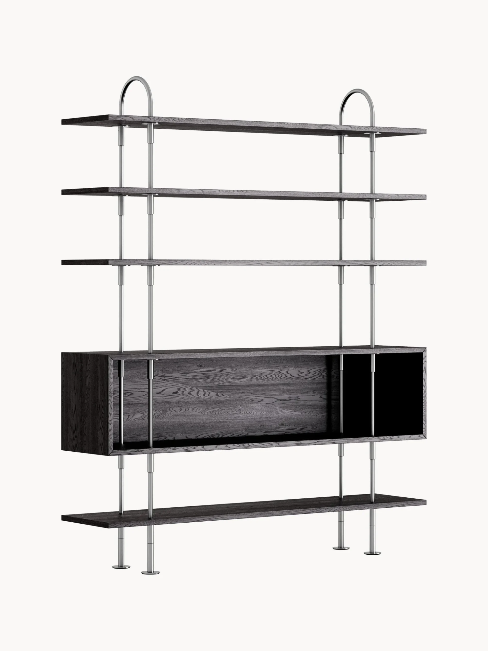Libreria grande in legno Keen