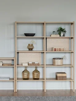 Libreria in legno di quercia Holton