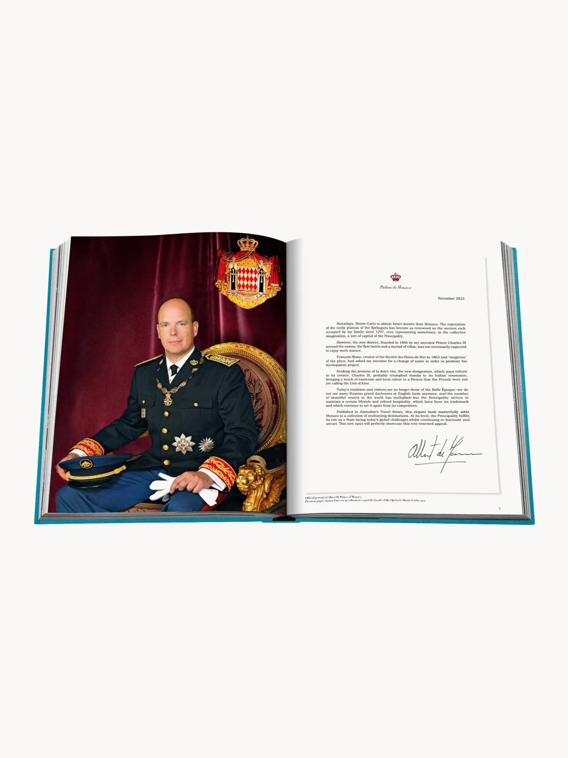 Libro da tavolino Monte Carlo