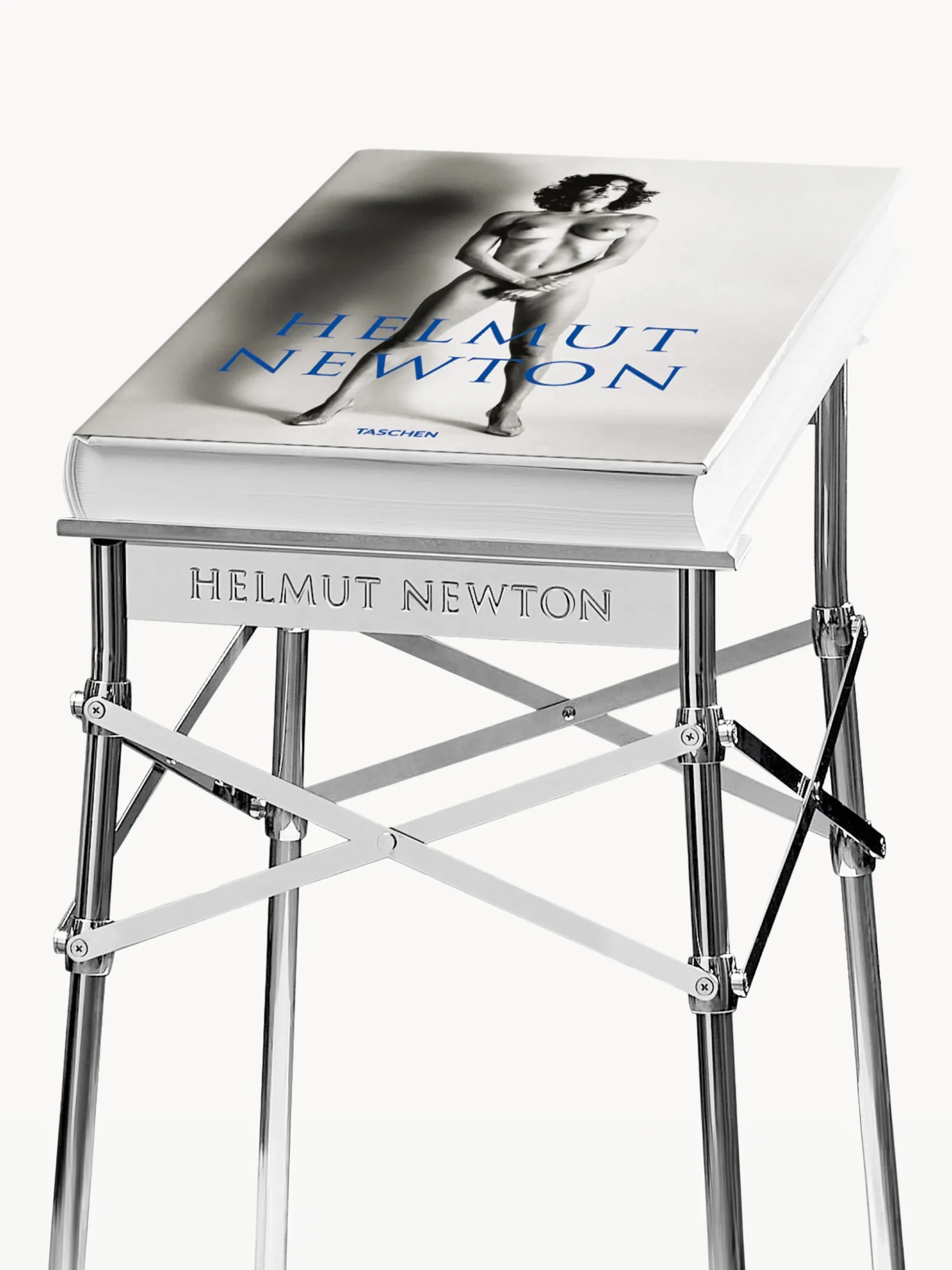 Libro illustrato con leggio Helmut Newton - Baby Sumo