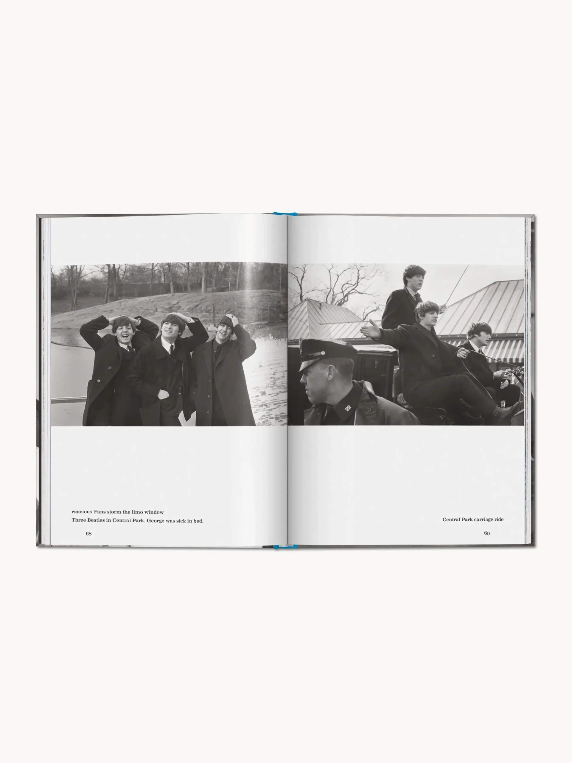 Libro illustrato The Beatles: on the road 1964-1966