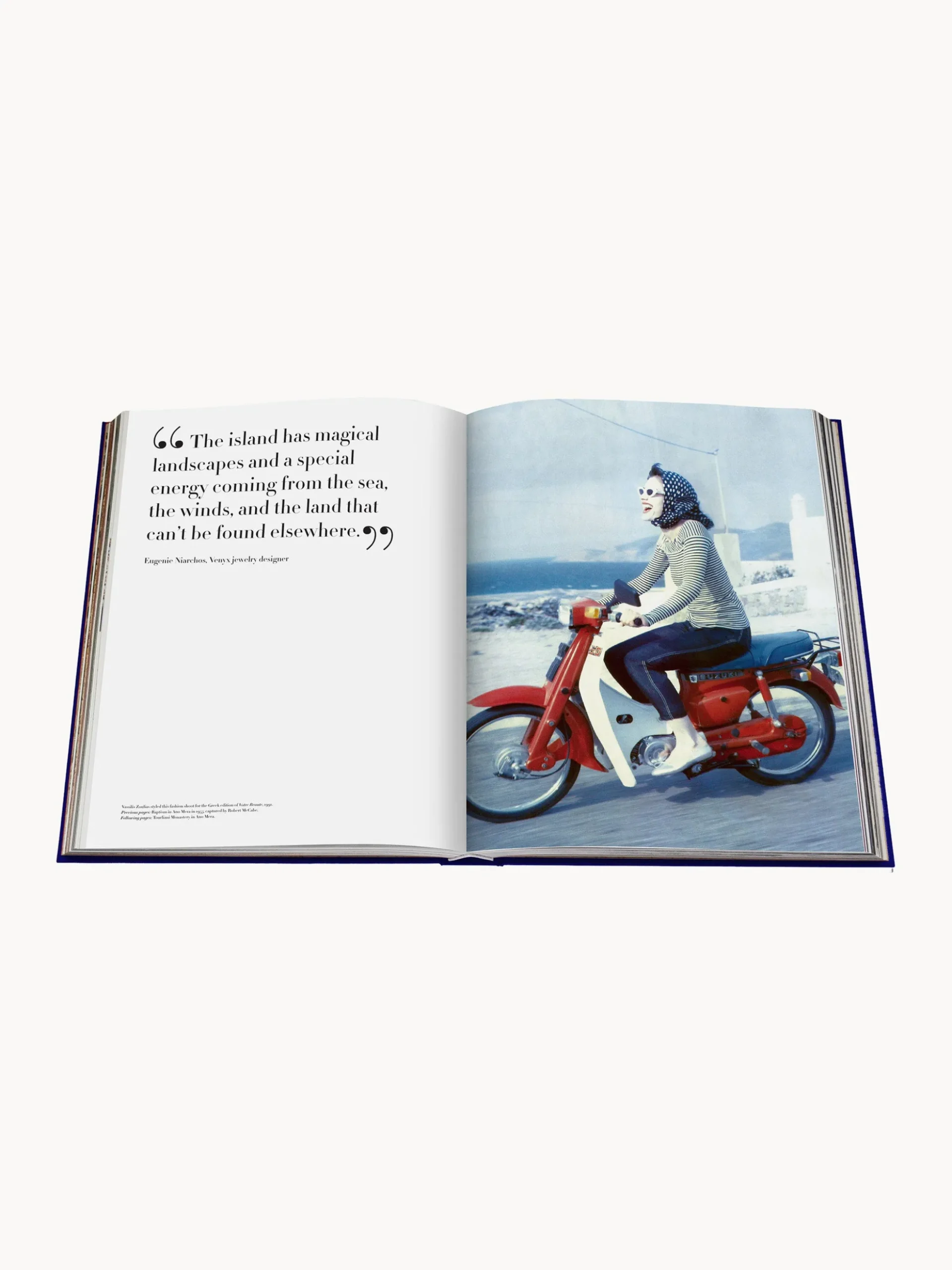 Libro da tavolino Mykonos Muse