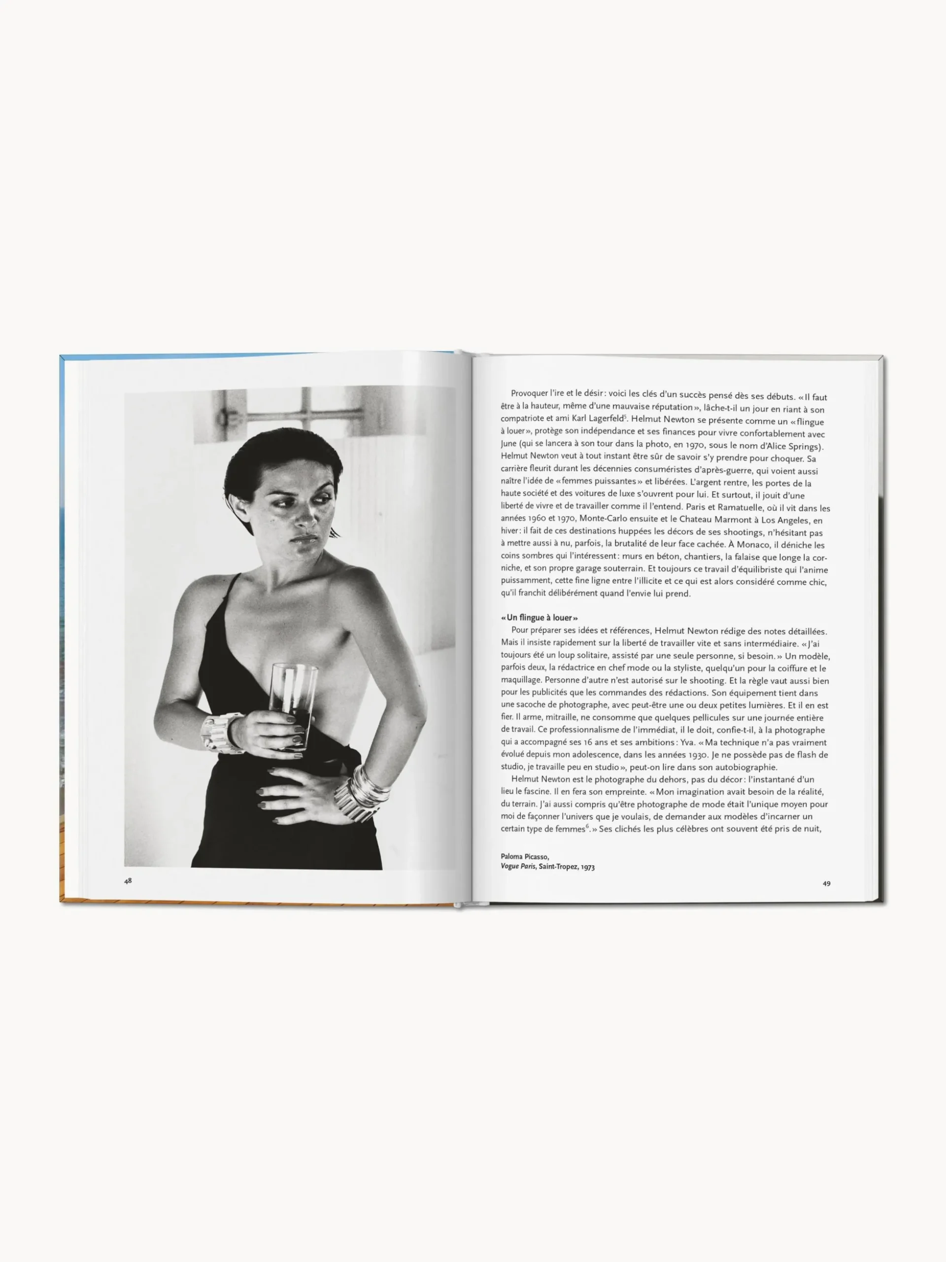Libro illustrato Helmut Newton