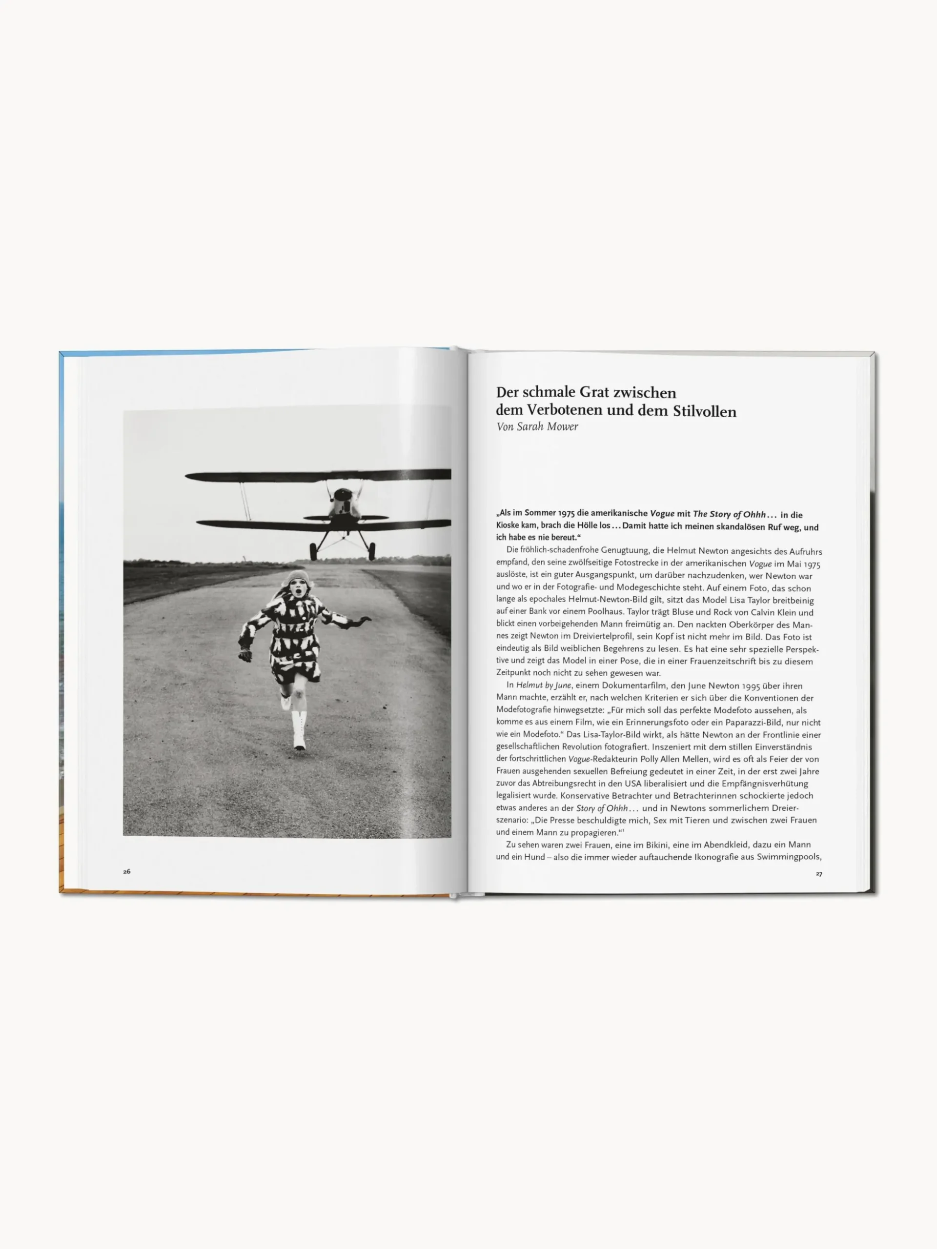 Libro illustrato Helmut Newton