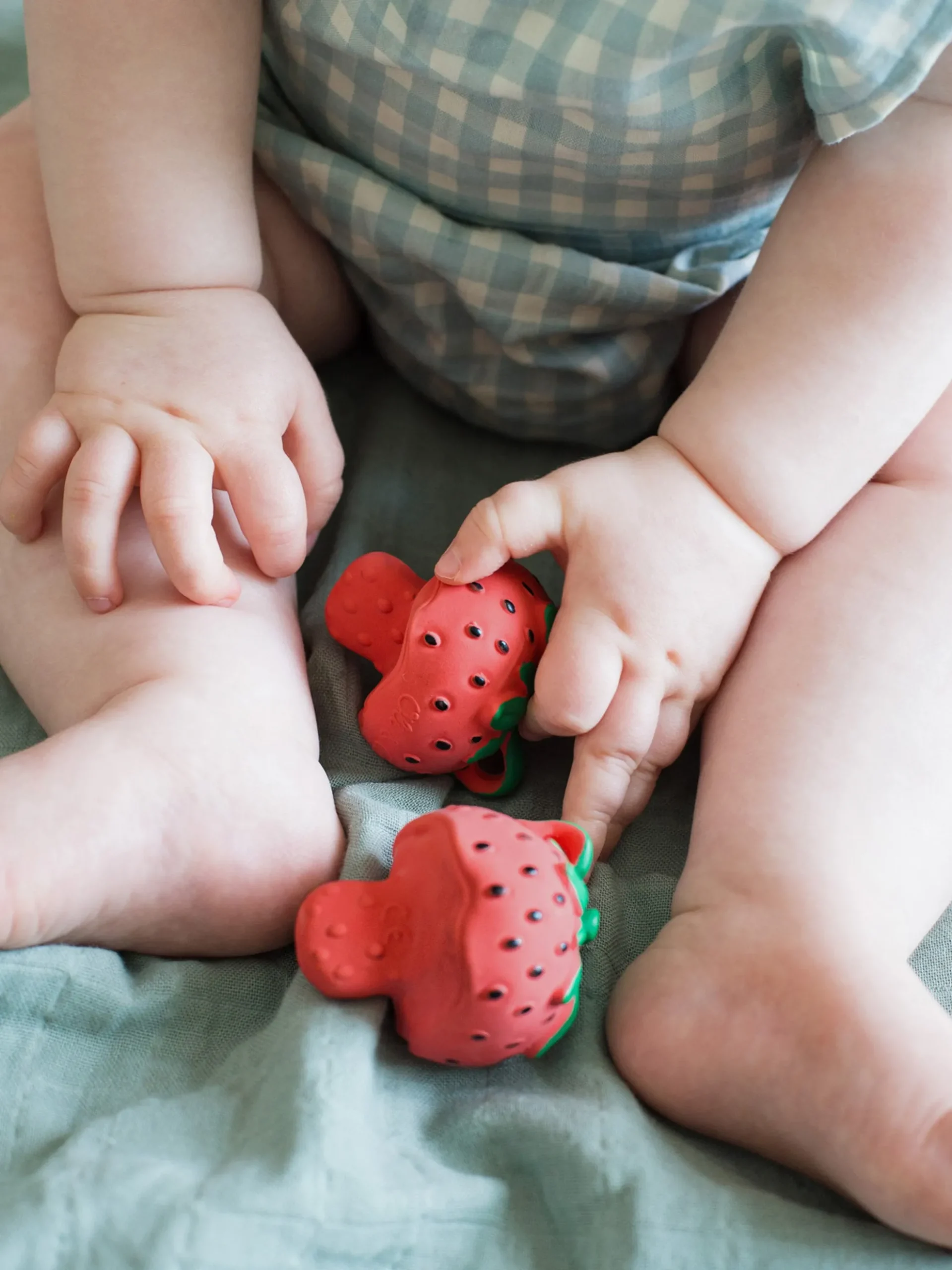 Massaggiagengive per bambini fatto a mano Fruits & Veggies