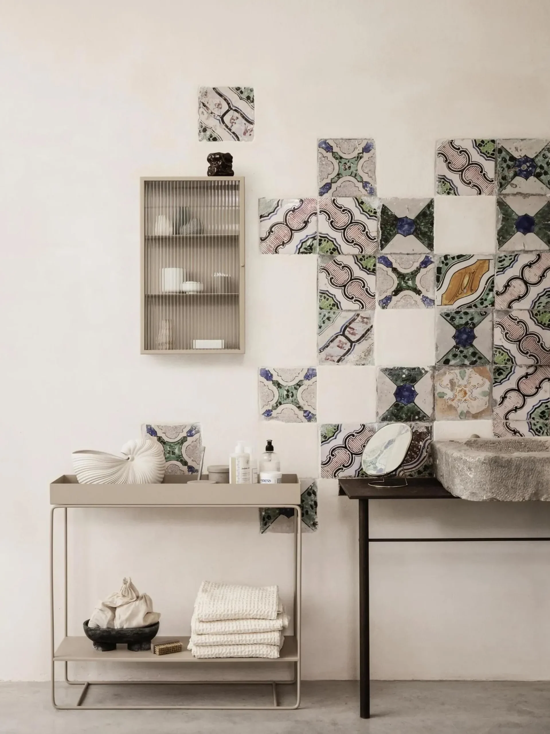 Mensola da bagno a parete Haze