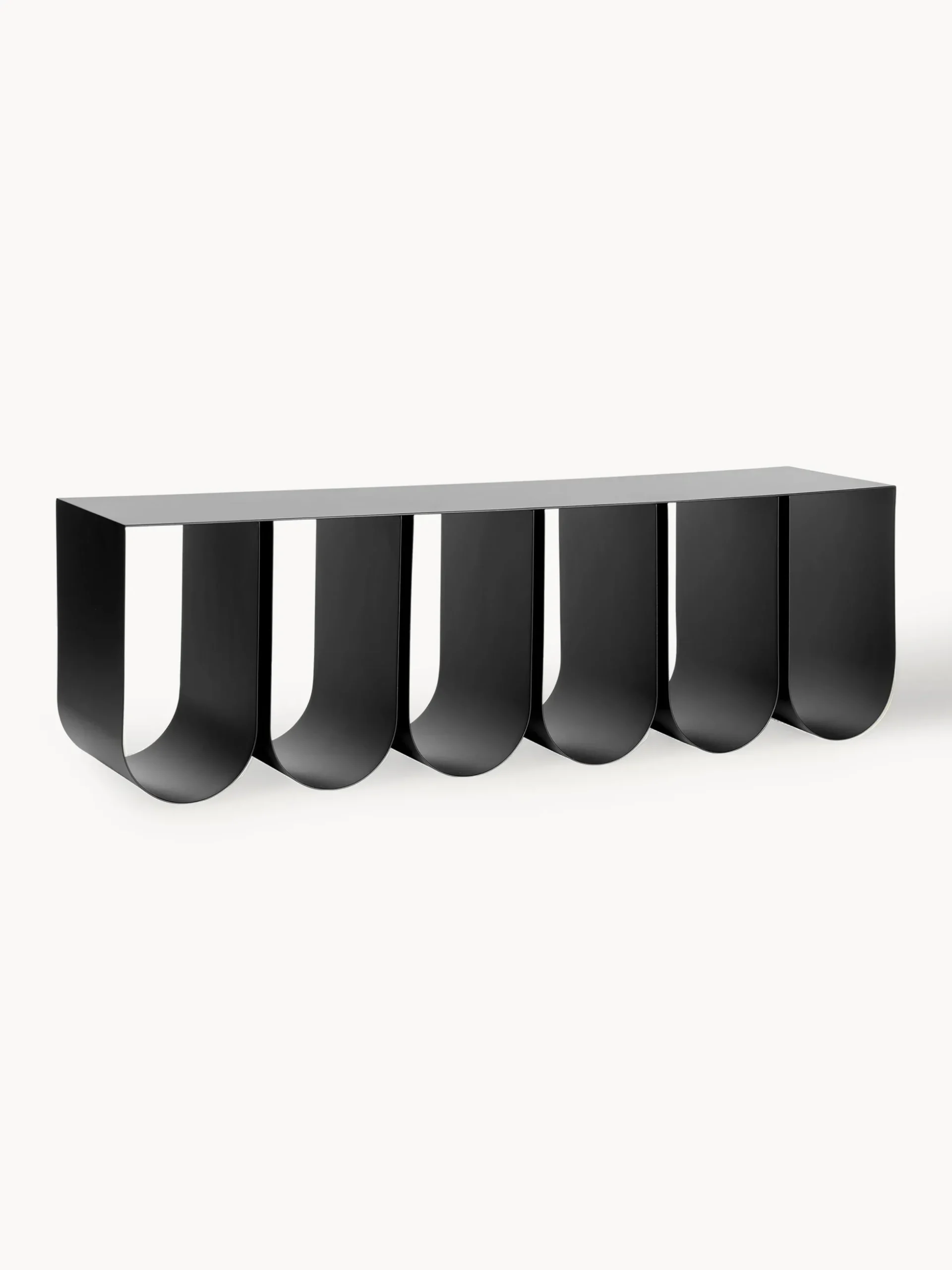 Mensola da parete in metallo Curved
