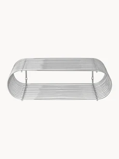 Mensola da parete in metallo Curva, lung. 40 cm