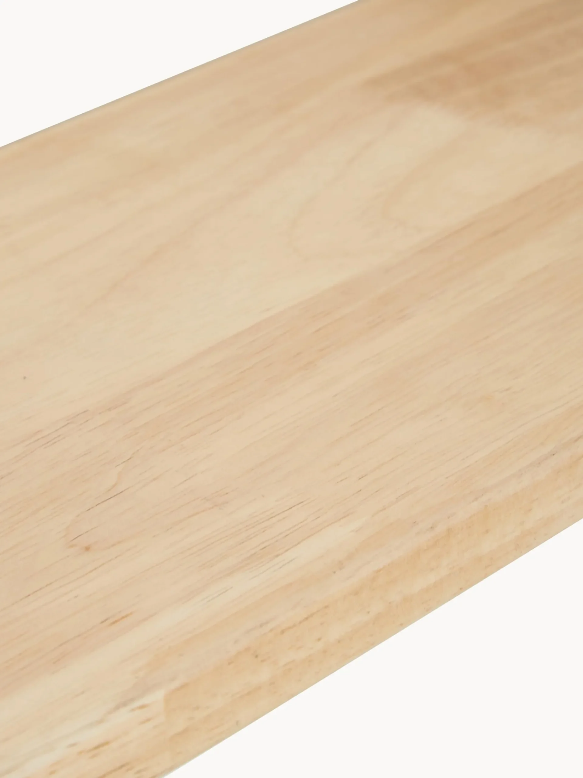 Mensola in legno con cinturini in pelle Forno