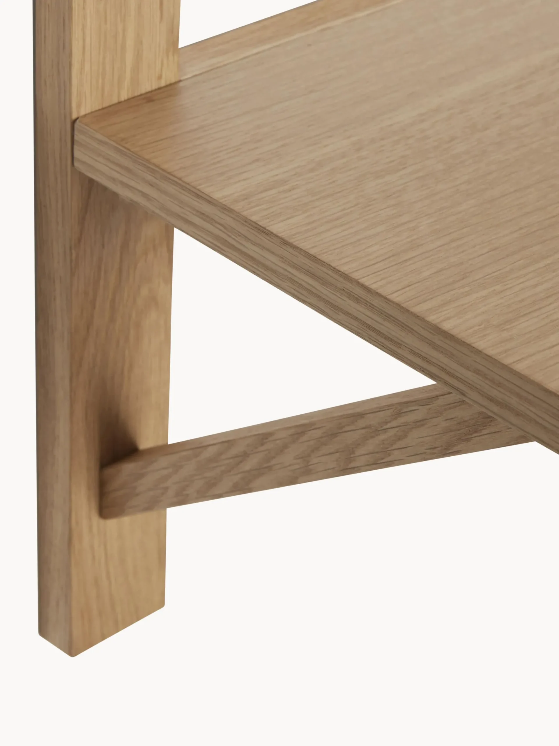 Mensola in legno di quercia Triarch