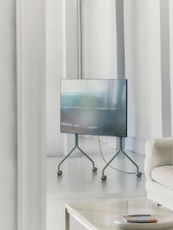 Mobile TV con ruote Moon Rollin' Tall