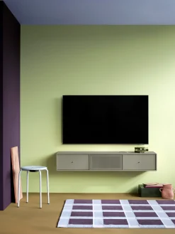 Mobile TV da parete fatto a mano Octave V