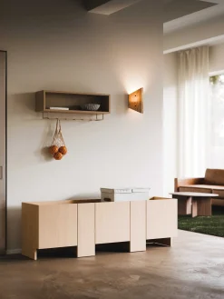 Mobile TV in legno Arden