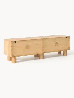 Mobile TV in legno di quercia Cadi