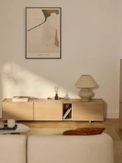 Mobile TV in legno Larsen
