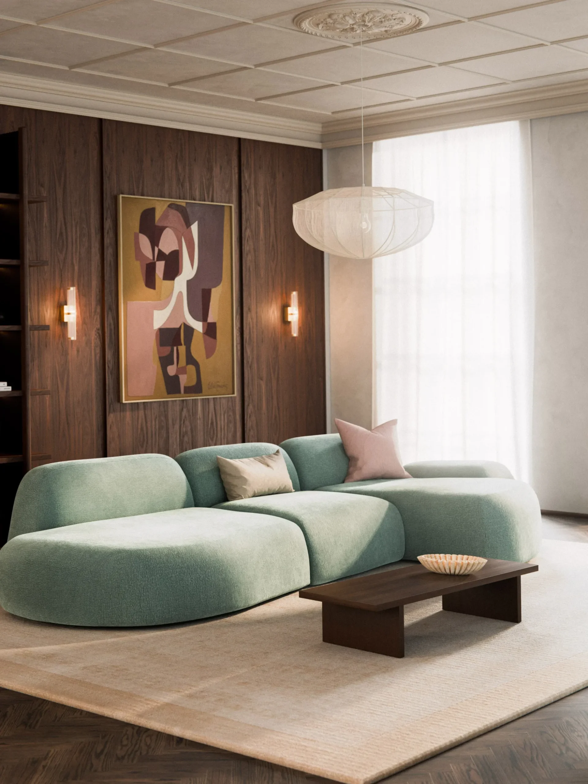 Modulo angolare chaise longue Wolke