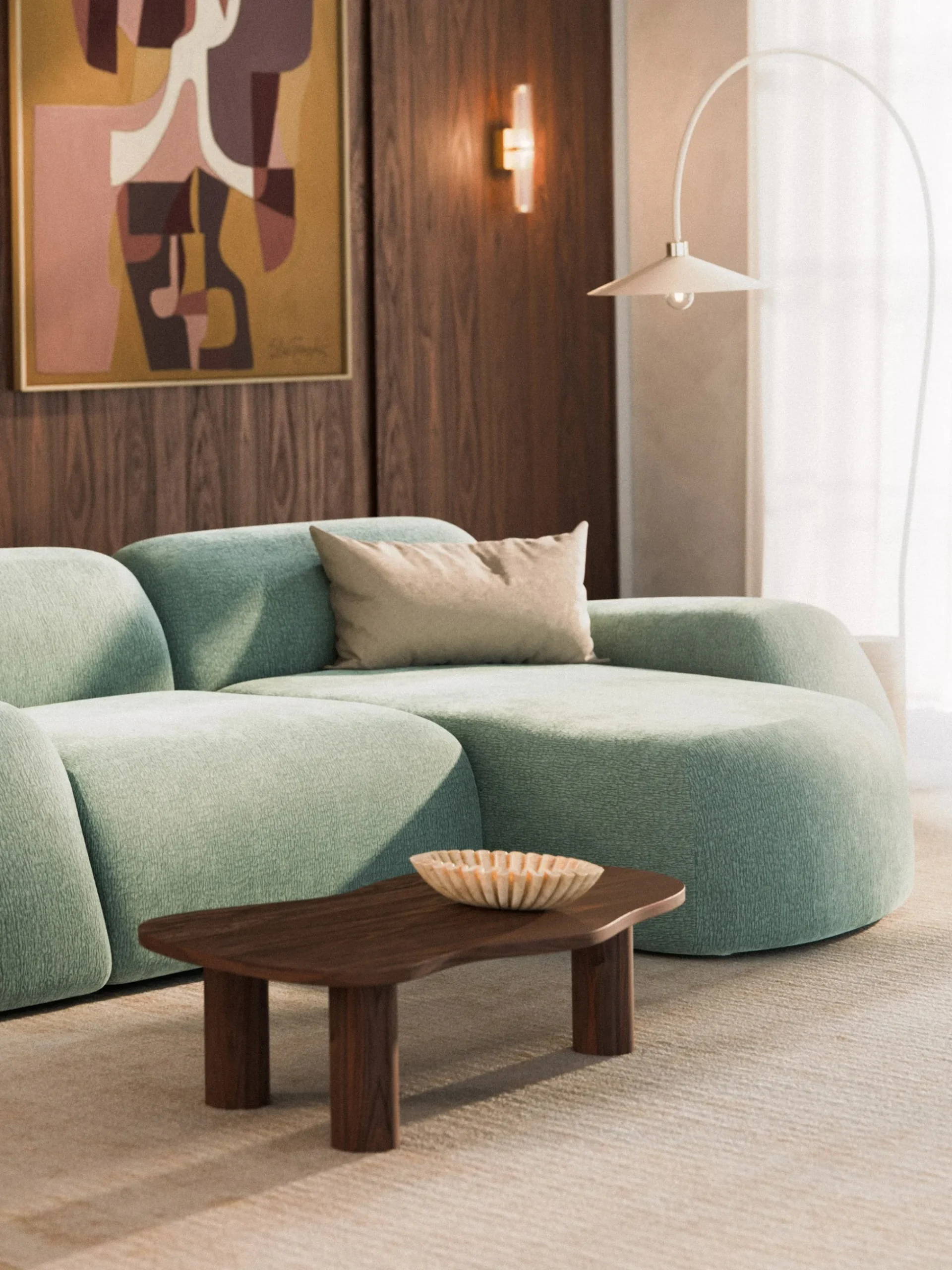 Modulo angolare chaise longue Wolke