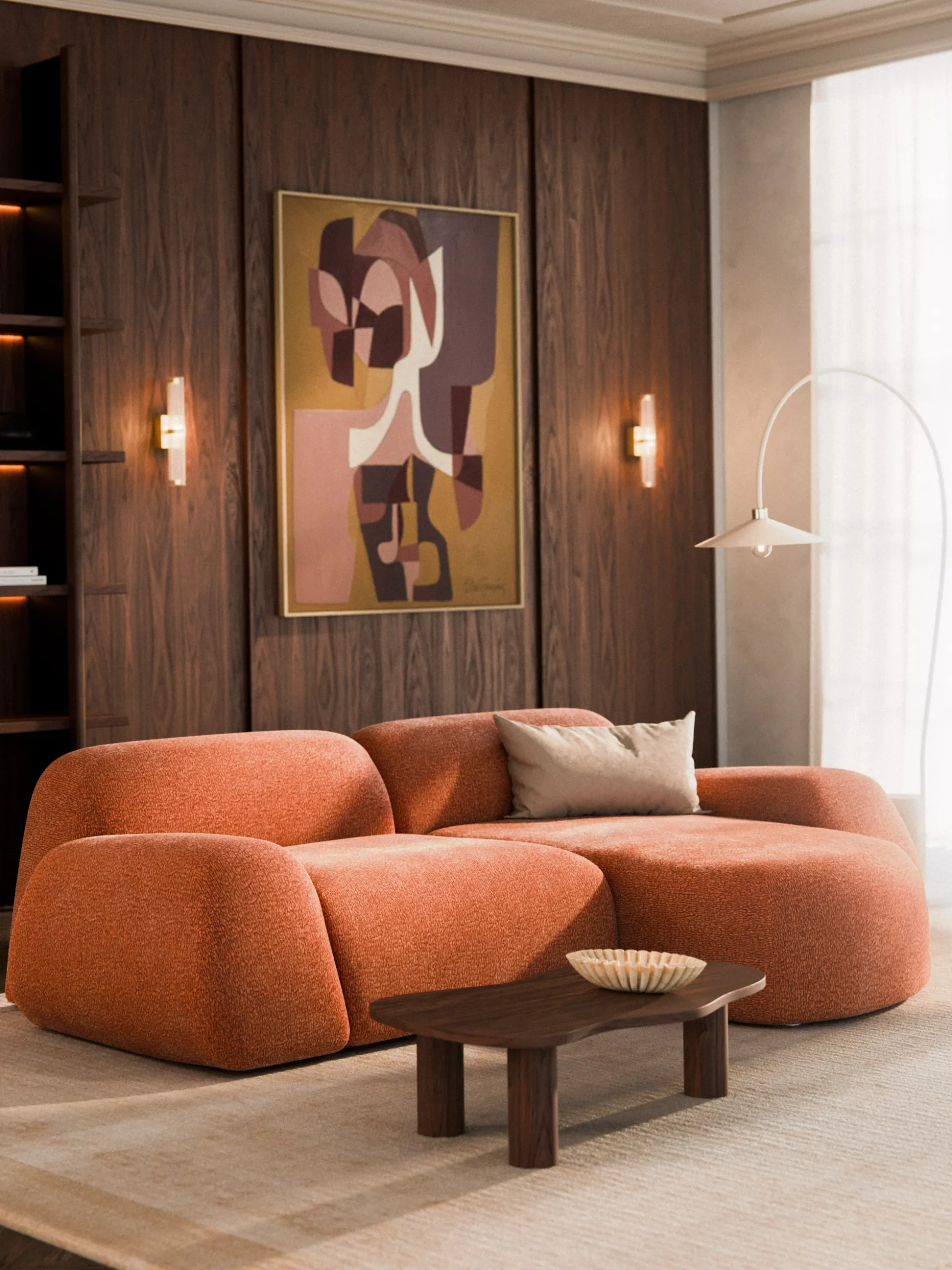 Modulo angolare chaise longue Wolke