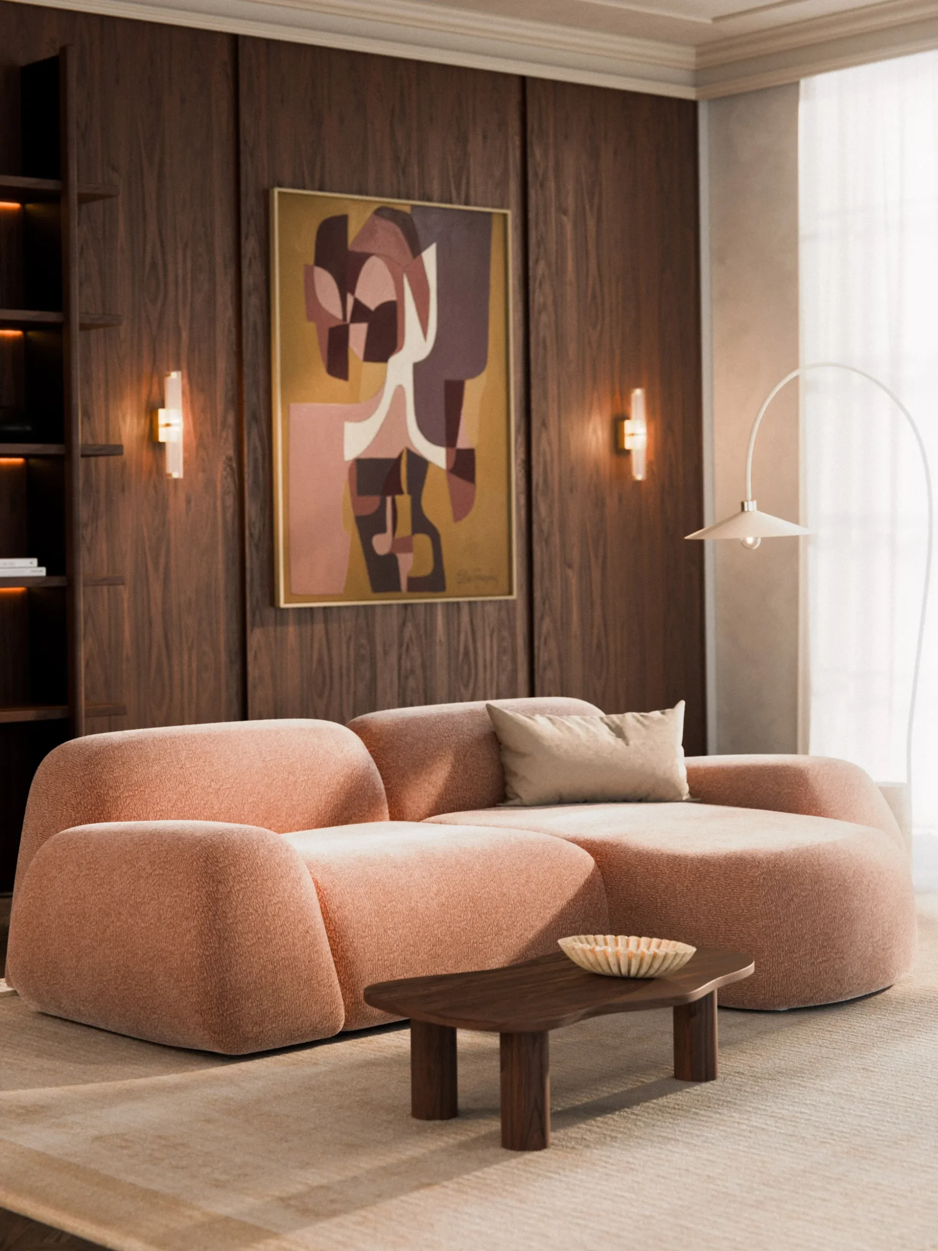 Modulo angolare chaise longue Wolke
