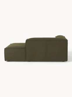 Modulo angolare chaise loungue in bouclé Lennon