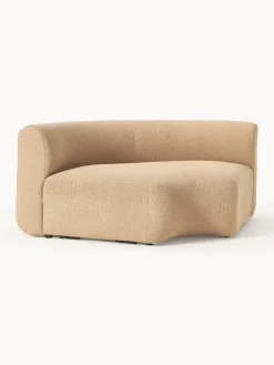 Modulo angolare curvo in bouclé Sofia