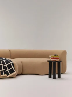 Modulo angolare curvo in bouclé Sofia
