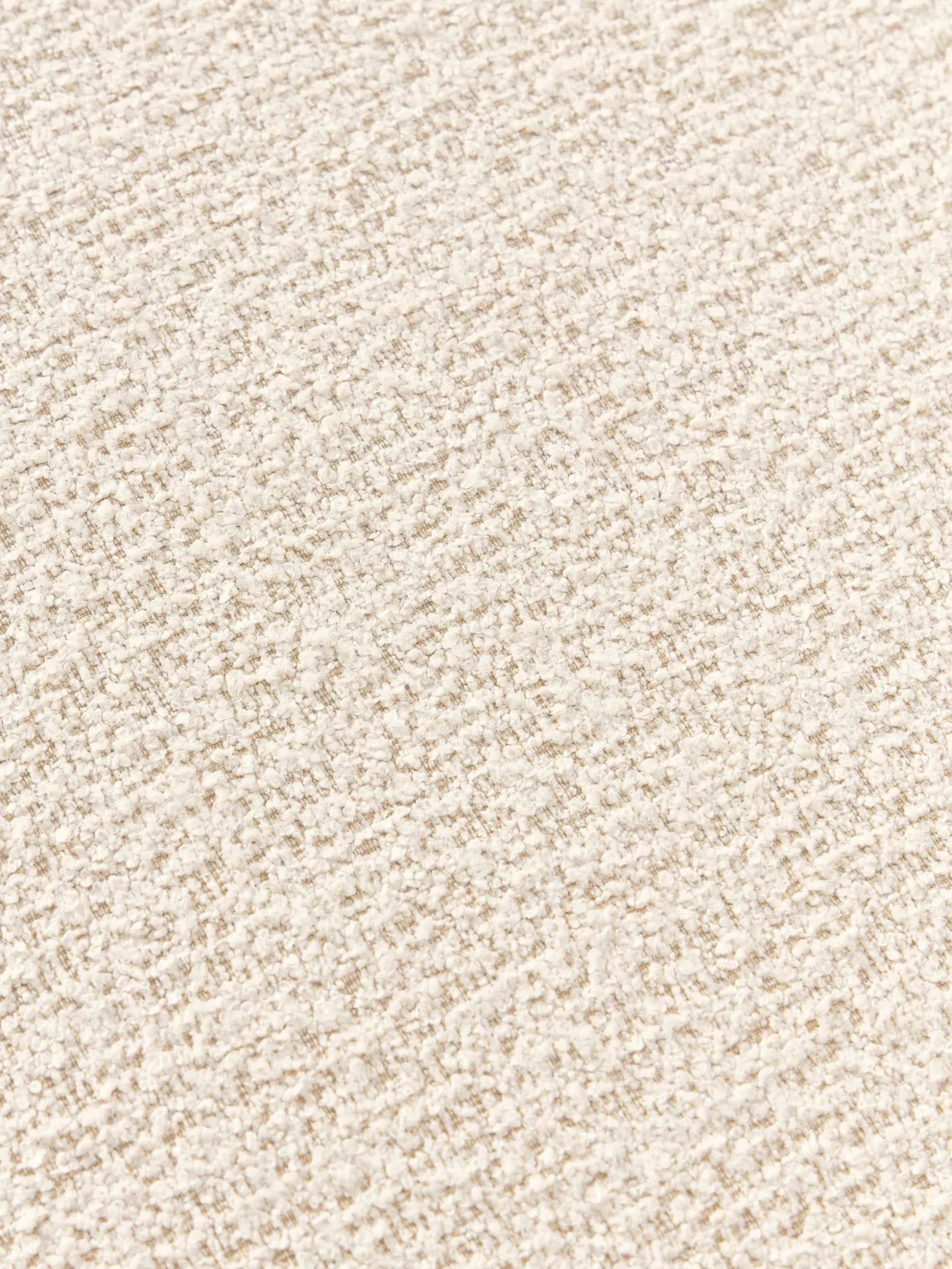Modulo angolare curvo in bouclé Sofia