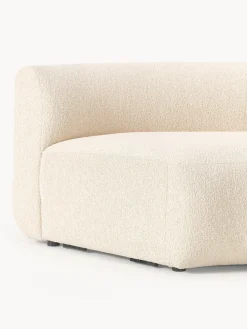 Modulo angolare curvo in bouclé Sofia