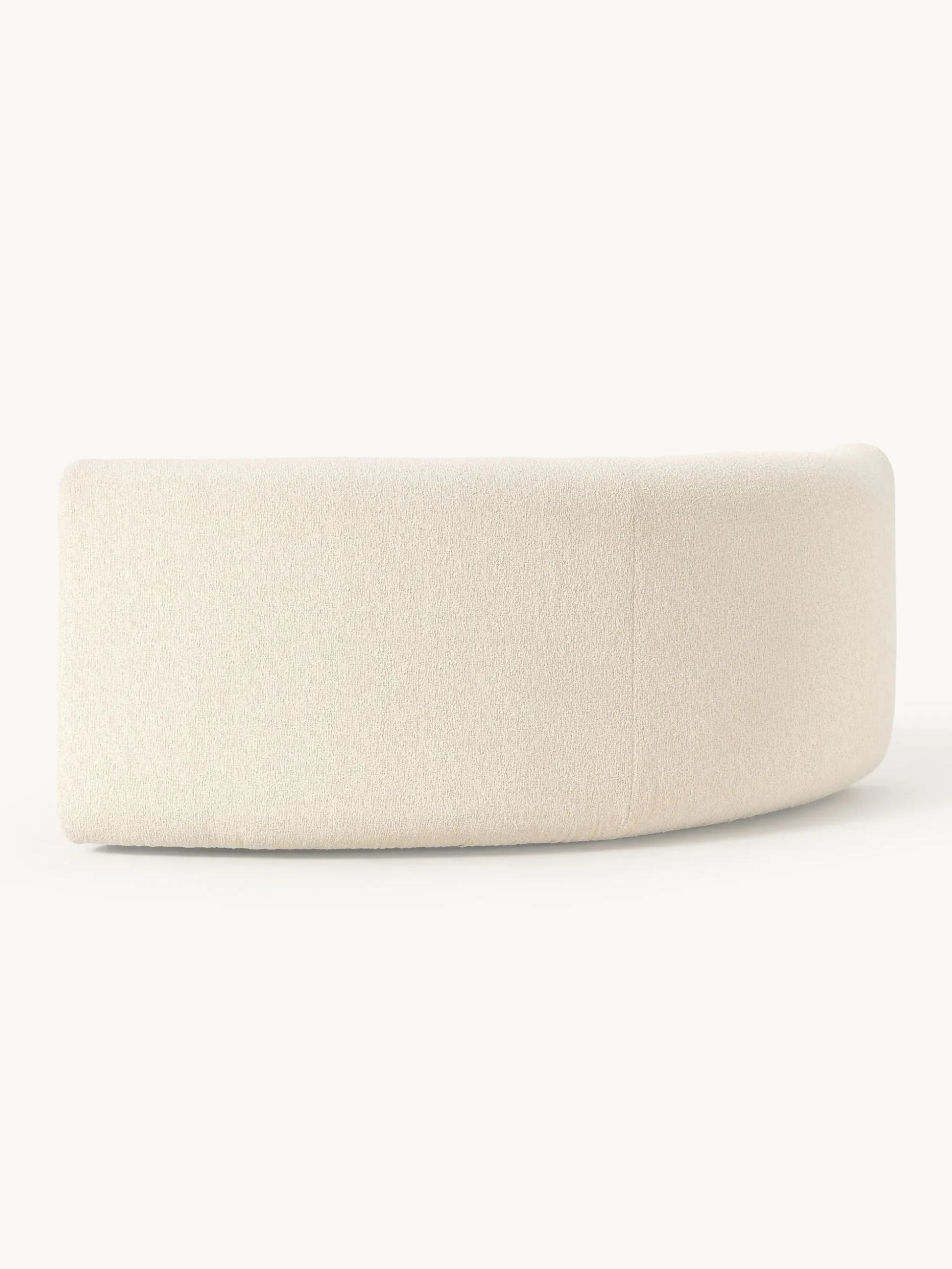 Modulo angolare curvo in bouclé Sofia