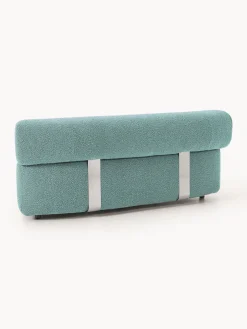 Modulo angolare curvo in bouclé Anton
