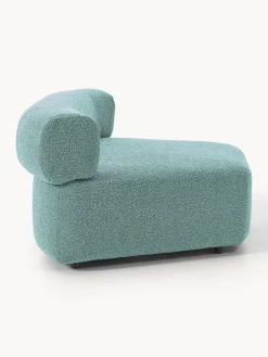 Modulo angolare curvo in bouclé Anton