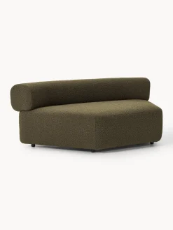 Modulo angolare curvo in bouclé Anton