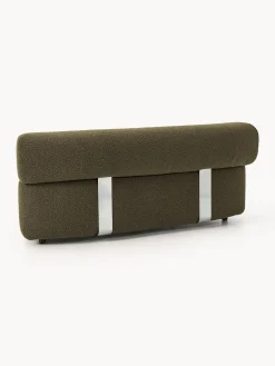 Modulo angolare curvo in bouclé Anton