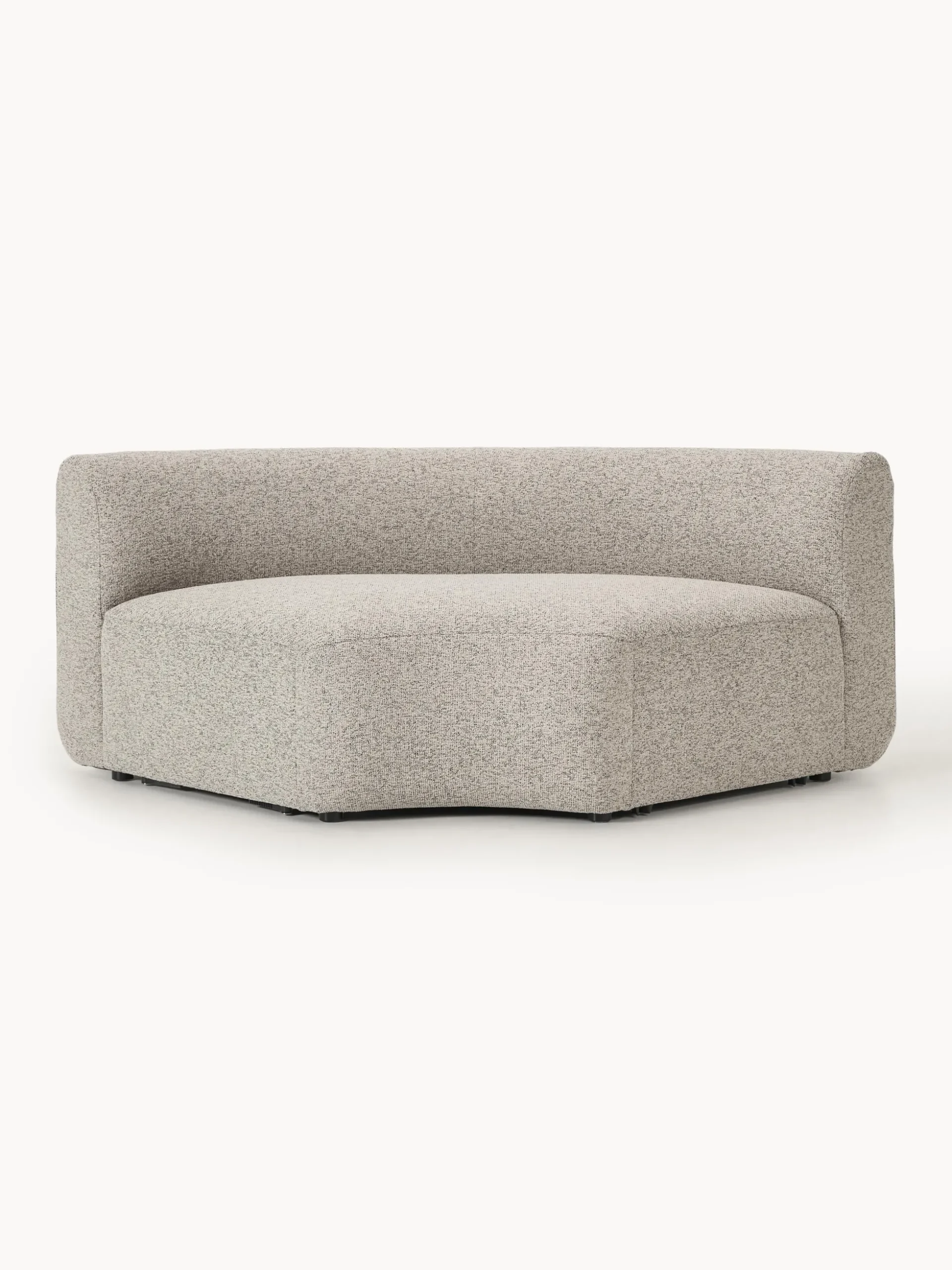 Modulo angolare curvo in bouclé Sofia