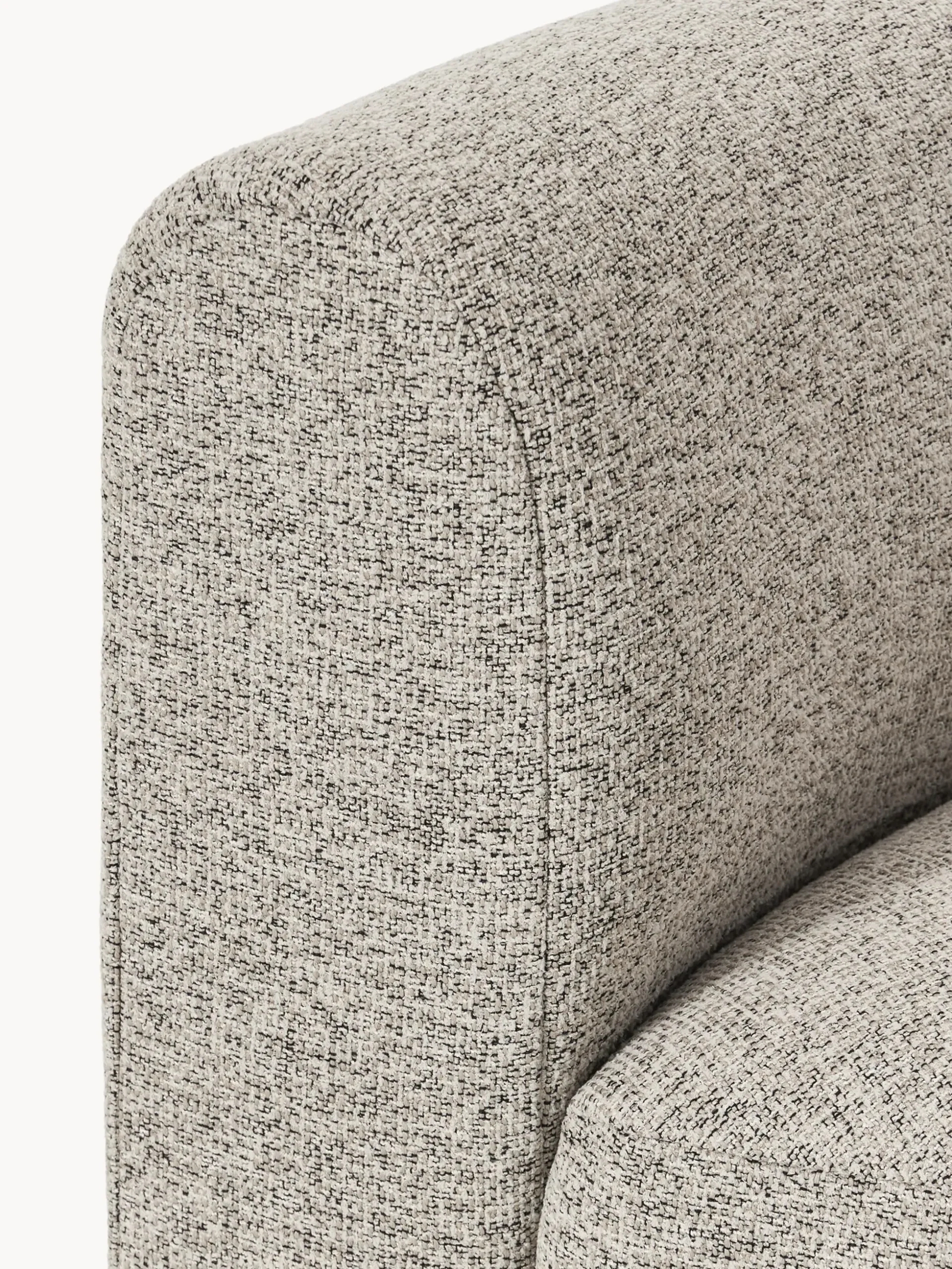 Modulo angolare curvo in bouclé Sofia