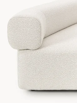 Modulo angolare curvo in bouclé Anton